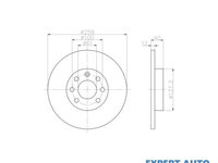 Disc de frana Volvo 460 L (464) 1988-1996 #2 08518620