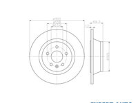 Disc de frana Volvo XC70 II 2007-2016 #2 08A53610