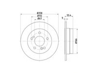 Disc de franare Mercedes C-CLASS (W202) 1993-2000 #2 08473820