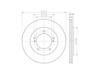 Disc de franare Suzuki GRAND VITARA XL-7 I (FT) 1998-2005 #3 0986478839