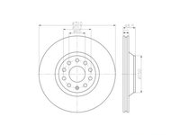 Disc de franare Volkswagen VW PASSAT (3C2) 2005-2010 #2 0986479303