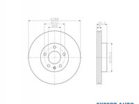 Disc de franare Volkswagen VW SHARAN (7M8, 7M9, 7M6) 1995-2010 #2 09693410