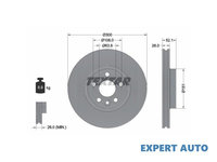 Disc de franare Volvo XC70 II 2007-2016 #2 0986479261