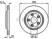 Disc frana 0 986 478 777 BOSCH