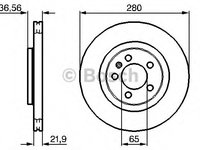 Disc frana 0 986 478 852 BOSCH pentru Audi A3 Skoda Octavia Vw Golf Vw Beetle Vw New Vw Novo Audi A1 Skoda Roomster Vw Bora Vw Jetta Seat Toledo Vw Polo Skoda Praktik Vw Vento Seat Leon Skoda Fabia