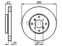 Disc frana 0 986 478 982 BOSCH pentru Honda Accord