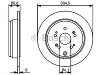 Disc frana 0 986 479 449 BOSCH pentru Honda Cr-v