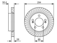 Disc frana 0 986 479 D32 BOSCH