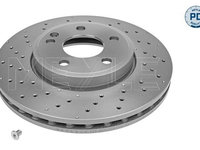 Disc frana 083 521 0022 PD MEYLE pentru Mercedes-benz B-class Mercedes-benz Cla