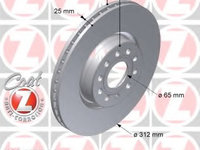 Disc frana 100 3300 20 ZIMMERMANN pentru Vw Passat Seat Alhambra Seat Leon Vw Touran Vw Caddy Skoda Octavia Skoda Laura Skoda Superb Vw Jetta Vw Vento Vw Sharan Audi A3 Vw Golf Skoda Yeti Audi Tt Audi A1 Vw Tiguan Vw Eos