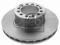 Disc frana 12731 FEBI BILSTEIN pentru Vw Beetle Vw Carocha Vw Coccinelle Vw Escarabajo Vw Fusca Vw Kaefer Vw Kever Vw Super Vw Eurovan Vw Kombi Vw Transporter Volvo S40 Vw Golf Skoda Superb Nissan Dualis Nissan Qashqai Vw Caravelle Vw Vanagon Vw Cc V