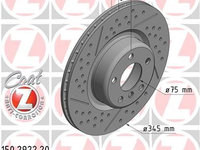 Disc frana 150 2922 20 ZIMMERMANN pentru Bmw Seria 1 Bmw Seria 3 Bmw Seria 4 Bmw Seria 2