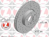 Disc frana 150 3447 52 ZIMMERMANN pentru Bmw X5 Bmw X6