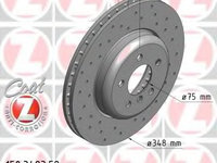 Disc frana 150 3483 52 ZIMMERMANN pentru Bmw Seria 5 Bmw Seria 6