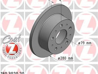 Disc frana 180 3020 20 ZIMMERMANN pentru Peugeot Boxer CitroEn Jumper CitroEn Relay Fiat Ducato