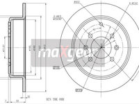 Disc frana 19-0989 MAXGEAR pentru Peugeot 406