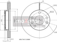 DISC FRANA 19-2236 MAXGEAR