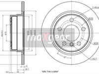 Disc frana 19-3219 MAXGEAR pentru Bmw Seria 1 Bmw Seria 2