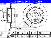 Disc frana 24 0110-0396 1 ATE