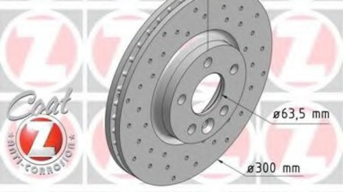 Disc frana 250 1360 52 ZIMMERMANN pentru Land