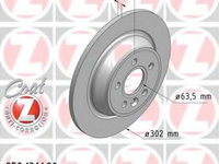 Disc frana 250 1361 20 ZIMMERMANN pentru Ford Mondeo Ford Kuga Ford Galaxy Ford S-max Land rover Range rover Ford Focus