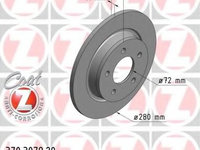 Disc frana 370 3079 20 ZIMMERMANN pentru Mazda 5 Mazda 3 Mazda Axela