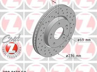 Disc frana 380 2170 52 ZIMMERMANN pentru Mitsubishi Galant Mitsubishi Lancer Mitsubishi Space Mitsubishi Cedia