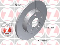 Disc frana 400 3641 20 ZIMMERMANN pentru Mercedes-benz A-class