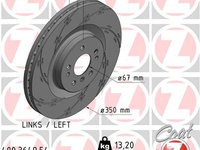 Disc frana 400 3649 54 ZIMMERMANN pentru Mercedes-benz Gl-class Mercedes-benz M-class