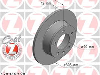 Disc frana 430 1492 20 ZIMMERMANN pentru Opel Movano 2000 2001 2002 2003 2004 2005 2006 2007 2008 2009 2010 2011 2012 2013 2014 2015 2016 2017 2018 2019 2020 2021 2022 2023 2024