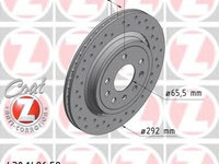 Disc frana 430 1496 52 ZIMMERMANN pentru Fiat Croma Opel Vectra Opel Signum