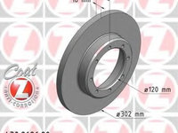 Disc frana 430 2626 20 ZIMMERMANN pentru Nissan Nv400 Renault Master Opel Movano