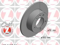 Disc frana 430 2627 20 ZIMMERMANN pentru Opel Movano Renault Master Nissan Nv400