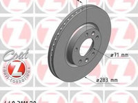 Disc frana 440 3111 20 ZIMMERMANN pentru Peugeot 508 Peugeot 407 Peugeot 607 Opel Combo