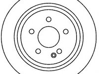 Disc frana 562263JC JURID pentru Mercedes-benz Vito Mercedes-benz Viano