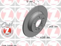 Disc frana 600 3210 20 ZIMMERMANN pentru Vw Sharan 1995 1996 1997 1998 1999 2000 2001 2002 2003 2004 2005 2006 2007 2008 2009 2010