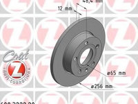 Disc frana 600 3222 20 ZIMMERMANN pentru Skoda Superb 2009 2010 2011 2012 2013 2014 2015