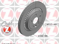 Disc frana 610 3718 20 ZIMMERMANN pentru Volvo Xc60