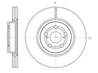 Disc frana 61092 10 ROADHOUSE pentru Toyota Avensis