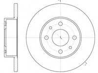 Disc frana 6111 00 ROADHOUSE pentru Fiat Panda Fiat Uno Fiat Fiorino Fiat Duna Fiat PrEmio Fiat 147 Fiat Spazio Fiat Vivace Fiat Elba Fiat Albea Fiat Palio Fiat Petra Fiat Siena Fiat Premio