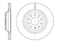 Disc frana 61172 10 ROADHOUSE pentru Vw Passat Audi A3 Vw Cc Vw Golf Vw Rabbit Vw Bora Vw Vento Skoda Superb Seat Leon Audi Tt