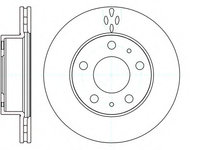 Disc frana 61204 10 ROADHOUSE pentru Peugeot Boxer Fiat Ducato CitroEn Jumper CitroEn Relay Peugeot Manager