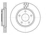 Disc frana 61291 10 ROADHOUSE pentru Mitsubishi Galant Mitsubishi Lancer Mitsubishi Asx Mitsubishi Rvr