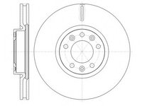 Disc frana 61472 10 ROADHOUSE pentru Peugeot 508 CitroEn C5 Peugeot 407 CitroEn C4 Peugeot 308 Peugeot 3008