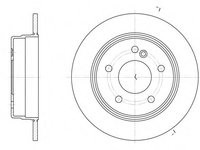 Disc frana 6193 00 ROADHOUSE pentru Mercedes-benz C-class