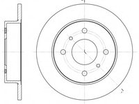 Disc frana 6200 00 ROADHOUSE pentru Nissan Primera Nissan Almera Nissan Pulsar