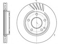 Disc frana 6527 10 ROADHOUSE pentru Mercedes-benz A-class