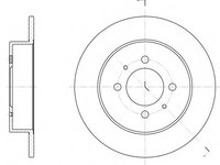 Disc frana 6531 00 ROADHOUSE pentru Nissan Pulsar Nissan Sabre Nissan Sentra Nissan Sunny Nissan 100 Nissan Nxnxr Nissan Almera