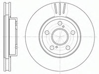 Disc frana 6540 10 ROADHOUSE pentru Toyota Carina Toyota Celica Toyota Prius