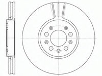 Disc frana 6544 10 ROADHOUSE pentru Seat Ibiza Audi A3 Skoda Yeti Skoda Octavia Vw Golf Vw Polo Audi A1 Seat Toledo Vw Bora Vw Jetta Skoda Praktik Skoda Roomster Vw Vento Seat Leon Skoda Fabia Vw Beetle Vw New Vw Novo